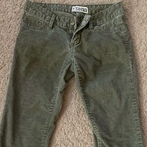 Roxy corduroy skinnies